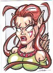 PSC (Personal Sketch Card) by Doug Riggsby